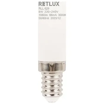 Žárovka RETLUX RLL 629 C37 E14 candle 8W WW D