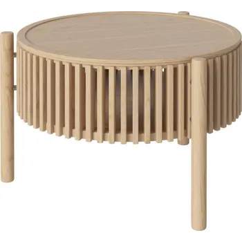 Konferenční stolek Bolia Konferenční stolek Story Ø60, white pigmented oak