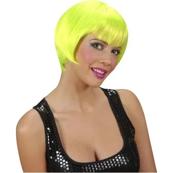Karnevalová paruka Widmann - Paruka Rave neonově zelená -
