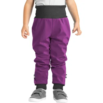 Batolecí softshellové kalhoty s fleecem Street, Ostružinová Velikost: 92/98