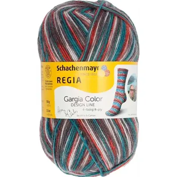 Příze Regia 4-Ply Design line 3857 Polmak (Ponožková příze Regia Design line Gargia color)