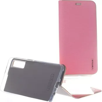 Pouzdro na mobilní telefon Pouzdro Vennus Book Samsung Galaxy A7 2018 A750 Růžové