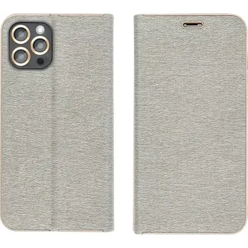 Pouzdro na mobilní telefon Pouzdro Vennus Book Samsung Galaxy A22 5G A226B Šedé