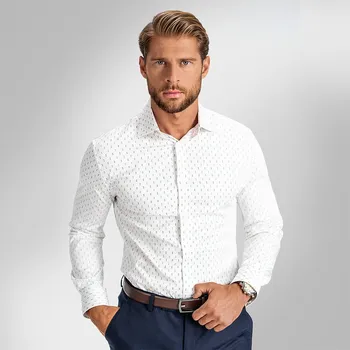 Pánská košile Pánská košile BANDI, model SLIM ERICCO Bianco