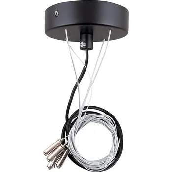 McLED Závěsná sada pro svítidla Casablanca 36, 1,2 m, černá rozeta
