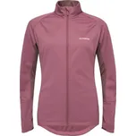 Klimatex AKASHA NO WIND Dámská větruodolná softshellová bunda, vínová, XL