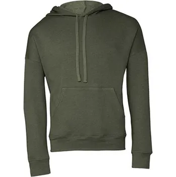 Pánská mikina Canvas Unisex mikina s kapucí CV3729 Military Green M