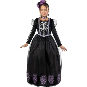 Funiglobal - Kostým Catrina Dne mrtvých pro dívku - 7-9 years