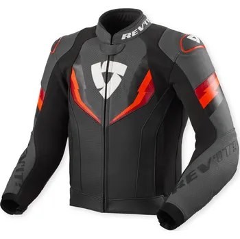 Moto oblečení REVIT bunda QUANTUM 3 black/neon red - 54