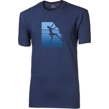 Pánské tričko BARBAR "BOULDER" pánské triko s bambusem tm.modrá M