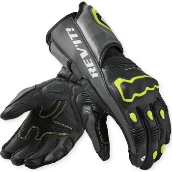 Rukavice REVIT rukavice QUANTUM 3 grey/neon yellow - 2XL