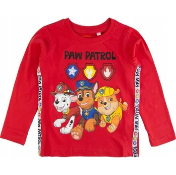 TRIKO TLAPKOVÁ PATROLA dlouhý rukáv (červené) Velikost: 7