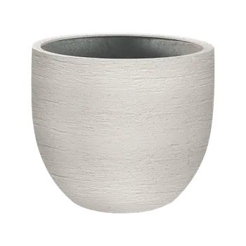 Květináč Moderní květináč Terreno, New Egg Pot Sand 36x31cm