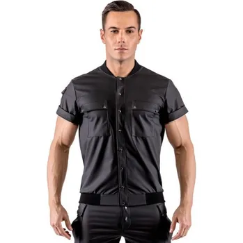 Pánské erotické prádlo Černá pánská košile Frederick, XL