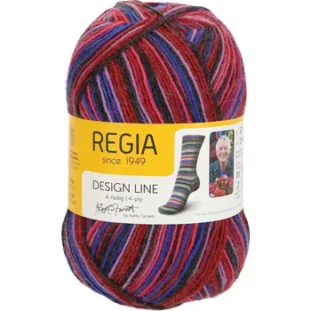 Příze Regia 4-Ply Design line 3863 Smolder (Ponožková příze Regia Design line color)