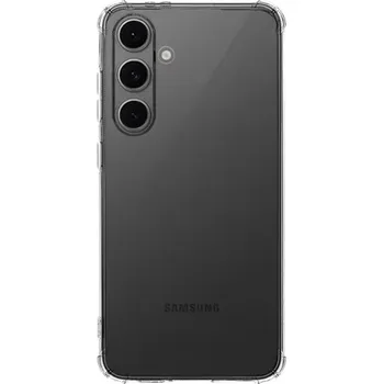 Pouzdro na mobilní telefon Tactical TPU Plyo Kryt pro Samsung Galaxy S24 FE Transparent