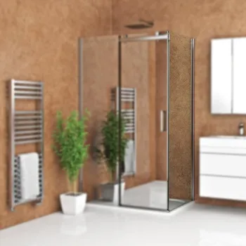 Sprchové dveře Roth Boční stěna AMB pro kombinaci s dveřmi Varianta: šířka: 90 cm - (AMB/900 - 621-9000000-00-02), Barva profilů a typ výplně: profily: brillant, výplň: transparent