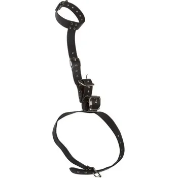 Připínací penis Obojek BAD KITTY NECK and Hand Restraints