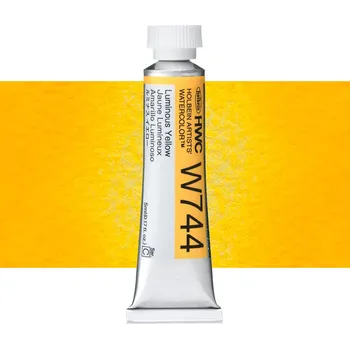Vodová barva Akvarelová barva Holbein 5 ml - Luminous Yellow