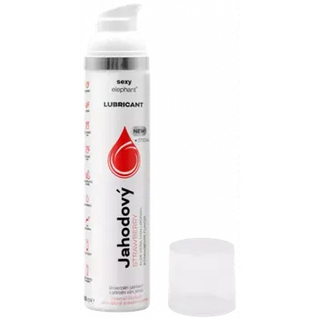 Sexy Elephant Jahodový lubrikační gel (100 ml)