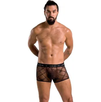 Pánské erotické prádlo Passion MEN 032 Pánské boxerky James černé, S–M