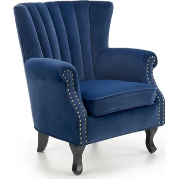 Křeslo Křeslo ušák Halmar TITAN - modrá