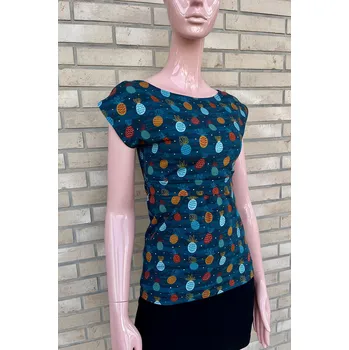 Krásná mamka Kojicí tričko Sofia BAVLNA ananas Velikost: S