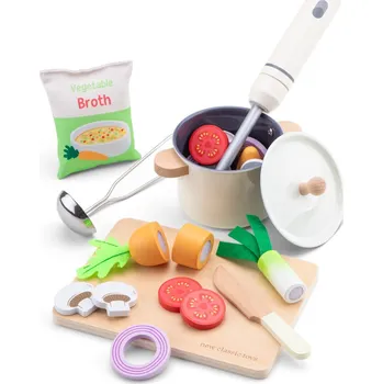 Dětská kuchyňka Woet by New Classic Toys New Classic Toy Hrací sada na přípravu polévky 10725