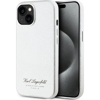 Karl Lagerfeld Grained PU Hotel RSG Zadní Kryt pro iPhone 15 Grey Představujeme Karl Lagerfeld Grained PU Hotel RSG - prémiový kryt, který přináší dokonalou ochranu pro váš telefon a zároveň zaujme s