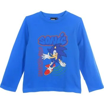 Dívčí tričko TRIKO SONIC dlouhý rukáv (modré) Velikost: 3