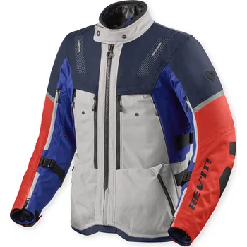 Moto bunda REVIT bunda SAND 5 H2O silver/blue - M
