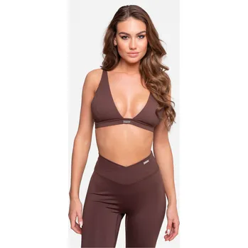 Podprsenka Don Lemme Sportovní podprsenka Ace - brown Velikost: M/L