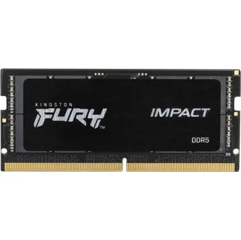 Operační paměť Kingston FURY Impact - DDR5 - Modul - 16 GB - SO DIMM 262-PIN (KF548S38IB-16)