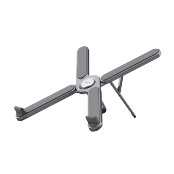 Stolní počítač TRUST Stojan na notebook Macy, skládací, až 17.3", šedá