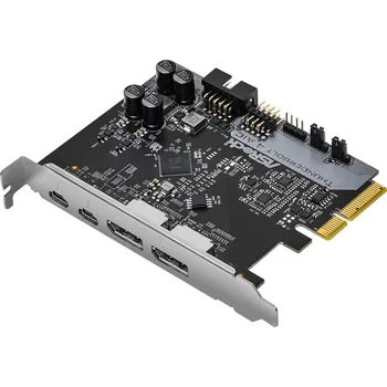 Základní deska ASRock Thunderbolt 4 AIC R2.0 / PCI-E 3.0 / Intel JHL8540 Thunderbolt 4 Controller / 2x Thunderbolt 4 / 2x DP IN