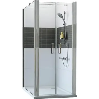 Dveře lítací 90x190 cm pro boční stěnu, stříbrná pololesklá/čiré AP, CLASSICS 2