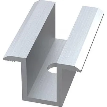 Středová svorka - stříbrná