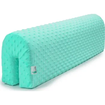 Příslušenství pro dětskou postel a kolébku Chránič na dětskou postel MINKY 70 cm - mátový