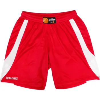 Dámské kraťasy Šortky Spalding Jam Shorts Women 40221005-redwhite Velikost M