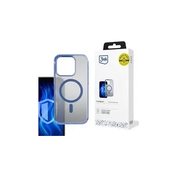 Pouzdro na mobilní telefon 3mk ochranný kryt Frosty MagCase Blue pro Apple iPhone 16 Pro