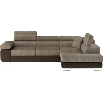 Sedací souprava Rohová rozkládací sedací souprava Anton 272 cm Berlin 03/Soft 66 béžová pravá