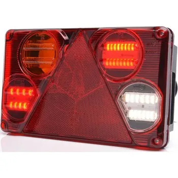 Zadní světlomet Svítilna sdružená WAS LED W70D levá blikač žárovka 12V baj7