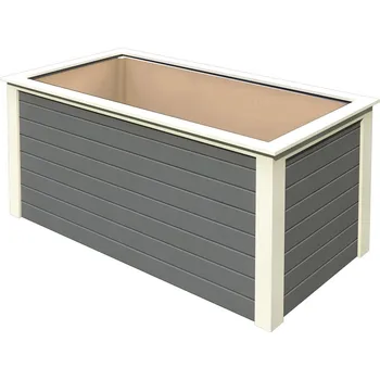 Vyvýšený záhon LANIT PLAST, s.r.o. vyvýšený záhon KARIBU HOCHBEET 281 (83327) terragrau LG1997