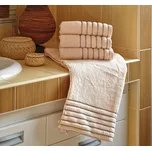 Mikrofroté osuška EMA, šampaň, 70x140cm