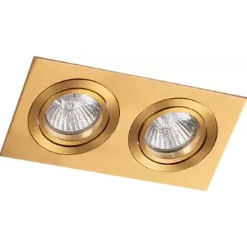 Podledové svítidlo Caro 2 Square zlaté