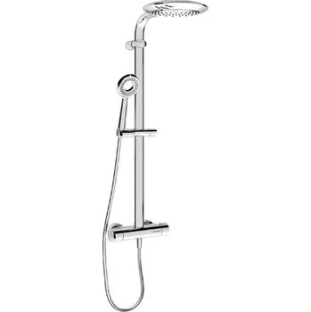 Sprchový set Systém sprchový s termostatem, hlavová sprcha pr. 250 mm, chrom, TRONICO