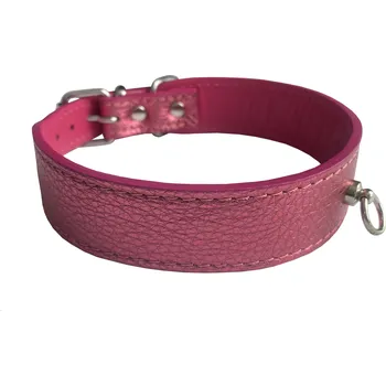 Obojek pro psa HUHUBAMBOO METAL obojek růžový L 2,8x34-39cm (355467)