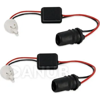 Rezistor pro automobilové LED - T10 (5W5) - 12V, 5W - 2 ks / balení