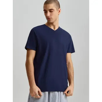 Tričko s&nbsp;výstřihem do V - XXL - House - námořnictvo - 392EN-59M