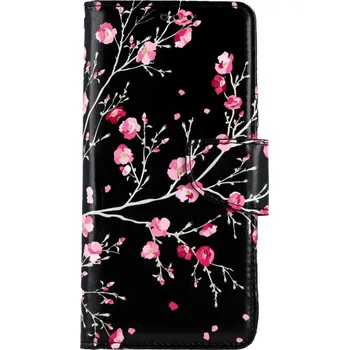 Pouzdro na mobilní telefon Pouzdro Xiaomi Redmi Note 13 knížkové Noční květy (kryt neboli obal na Xiaomi Redmi Note 13)